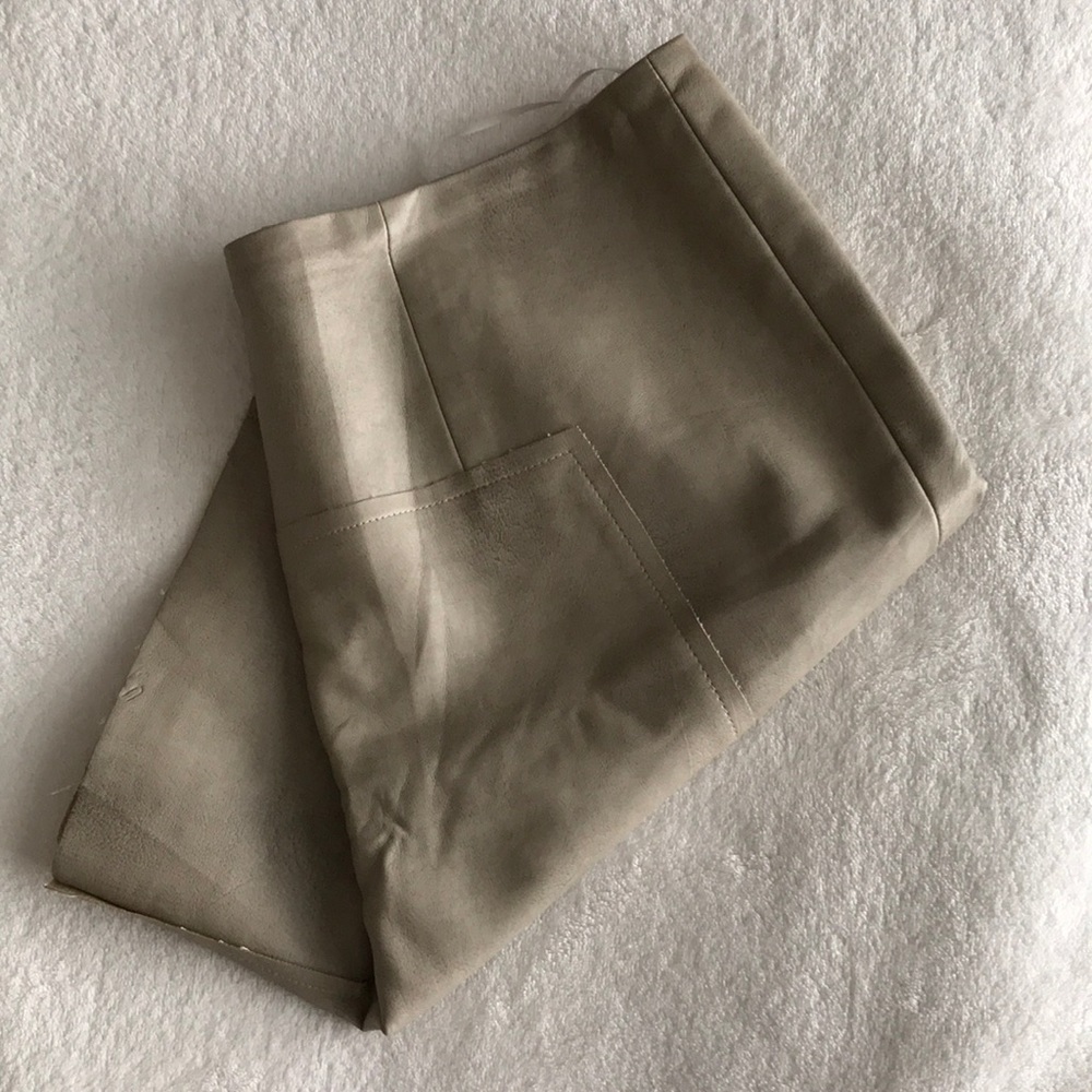 Sachin and Babi Leather Miniskirt